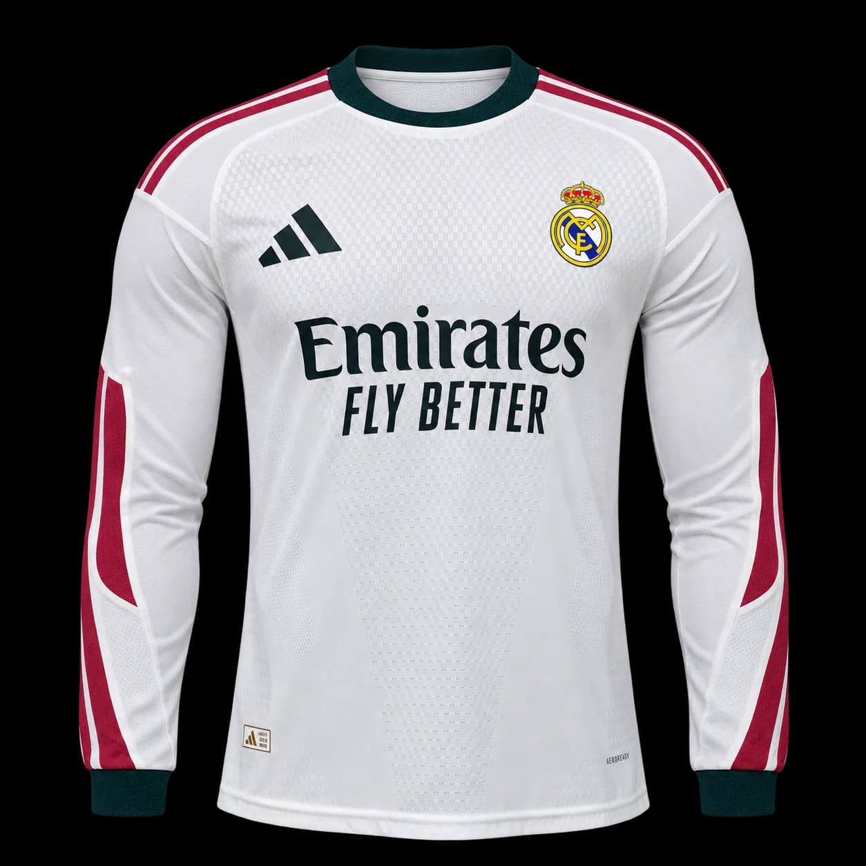 Real Madrid 2026/27 Player Version Long Sleeve